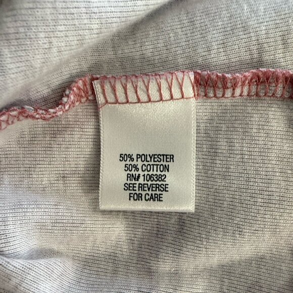 Vtg 90s Y2K Embellished Tank Top Cyber Grunge Bling All Over Graphic Trashy Sz L - Picture 6 of 10